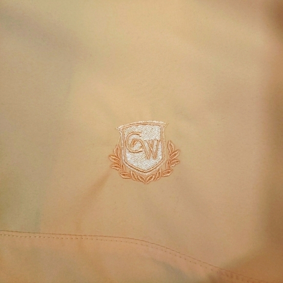 Zero Restriction Men's Size L Yellow Golf Outerwear Jacket Wind Stopper 1/4 Zip. - Picture 6 of 10